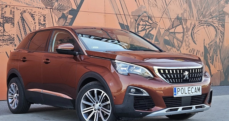 Peugeot 3008 cena 70900 przebieg: 97900, rok produkcji 2018 z Katowice małe 742